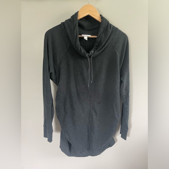 Gray maternity sweatshirt - Picture 1 of 4